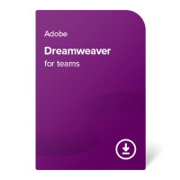 Adobe Dreamweaver for teams (EN) – 1 година