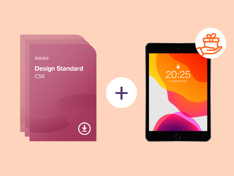 Временна оферта: Купете Adobe CS6 Design Standard и получете iPad!