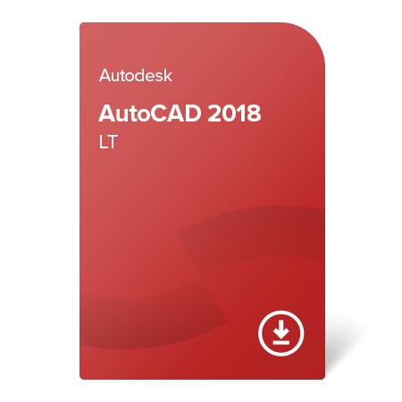 AutoCAD LT 2018 – trvalé vlastnictví licence pro 1 zařízení (SLM)
