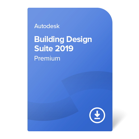 Autodesk Building Design Suite 2019 Premium – trvalé vlastnictví síťová licence (NLM)