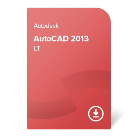AutoCAD LT 2013 – trvalé vlastnictví licence pro 1 zařízení (SLM)
