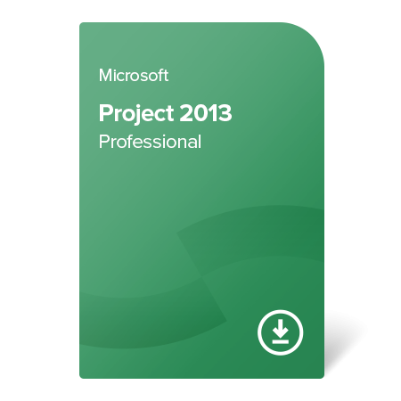 Microsoft Project 2013 Professional, H30-03673 elektronický certifikát