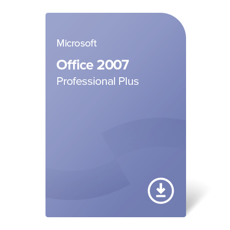 Microsoft Office 2007 Professional Plus, 79P-00378 elektronický certifikát