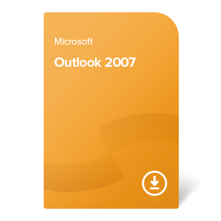 Microsoft Outlook 2007, 543-03011 elektronický certifikát