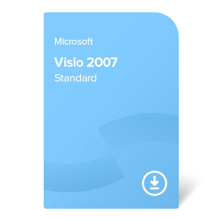 Levně Microsoft Visio 2007 Standard, D86-02751 elektronický certifikát