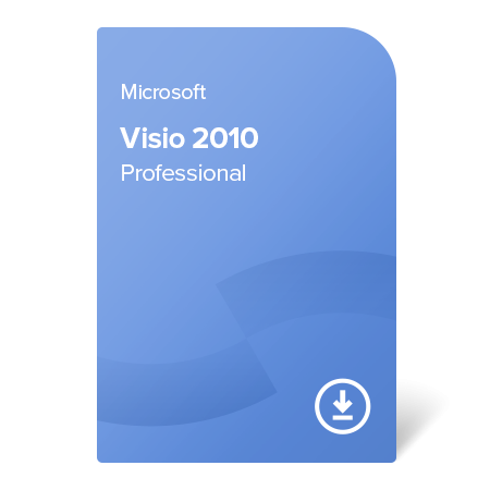 Microsoft Visio 2010 Professional, D87-04973 elektronický certifikát