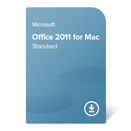 Office 2011 Standard pro MAC elektronický certifikát