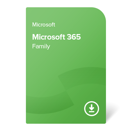 Microsoft 365 Family, 6GQ-00024 elektronický certifikát