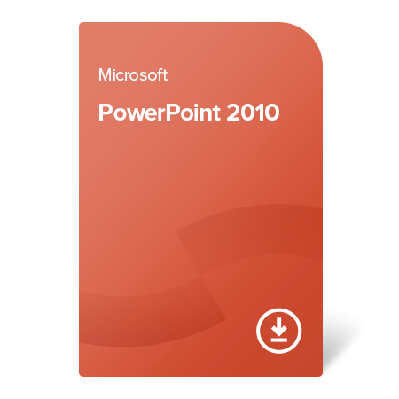 Microsoft PowerPoint 2010 elektronický certifikát