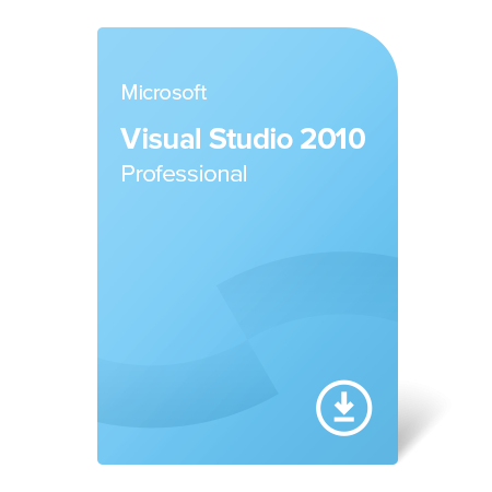 Microsoft Visual Studio 2010 Professional, C5E-00521 elektronický certifikát