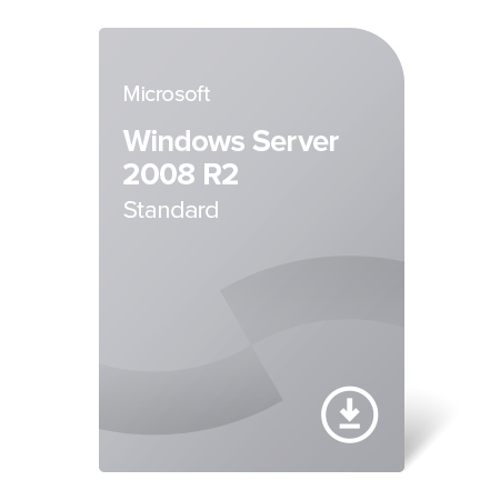 Microsoft Windows Server 2008 R2 Standard, P73-04849 elektronický certifikát