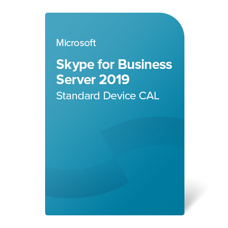 Skype for Business Server 2019 Standard Device CAL elektronický certifikát