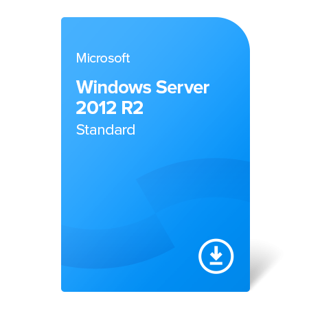Microsoft Windows Server 2012 R2 Standard, P73-05760 elektronický certifikát