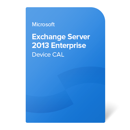 Microsoft Exchange Server 2013 Enterprise Device CAL, PGI-00620 elektronický certifikát
