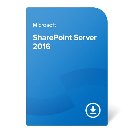 Microsoft SharePoint Server 2016 OLP NL, 76P-01876 elektronický certifikát