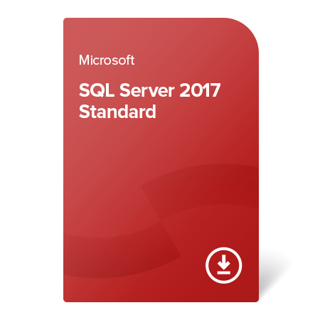Microsoft SQL Server 2017 Standard (2 cores), 7NQ-01158 elektronický certifikát