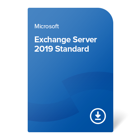 Microsoft Exchange Server 2019 Standard, 312-02303 elektronický certifikát