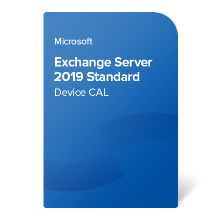Microsoft Exchange 2019 Standard Device CAL elektronický certifikát