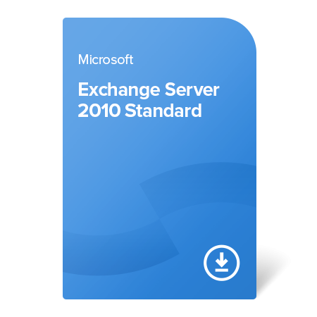 Microsoft Exchange Server 2010 Standard, 312-03978 elektronický certifikát