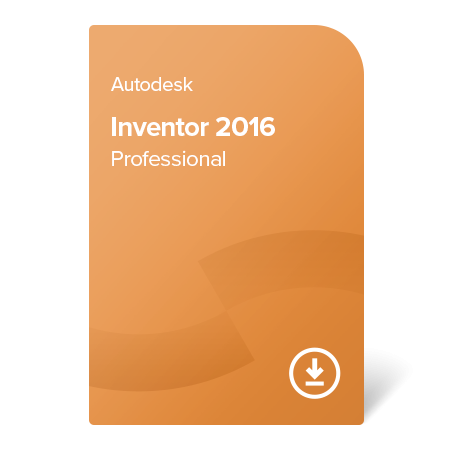 Autodesk Inventor 2016 Professional – trvalé vlastnictví licence pro 1 zařízení (SLM)