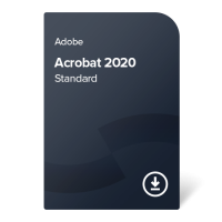 Adobe Acrobat 2020 Standard (EN) – trvalé vlastnictví