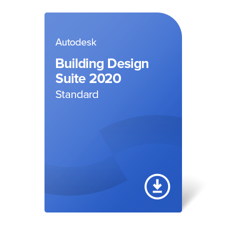 Autodesk Building Design Suite 2020 Standard – trvalé vlastnictví licence pro 1 zařízení (SLM)
