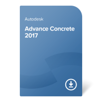 Autodesk Advance Concrete 2017 – trvalé vlastnictví