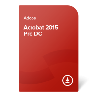 Adobe Acrobat 2015 Pro DC (EN) – trvalé vlastnictví