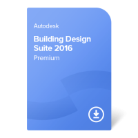 Autodesk Building Design Suite 2016 Premium – trvalé vlastnictví