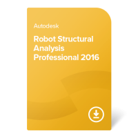 Autodesk Robot Structural Analysis Professional 2016 – trvalé vlastnictví