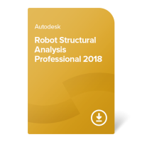Autodesk Robot Structural Analysis Professional 2018 – trvalé vlastnictví