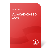 AutoCAD Civil 3D 2016 – trvalé vlastnictví
