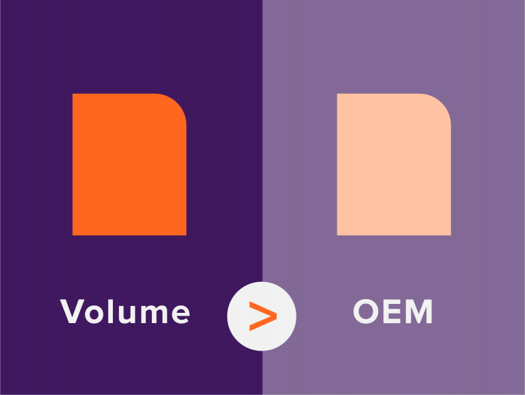 Why are Microsoft Volume products better for your company than OEM?