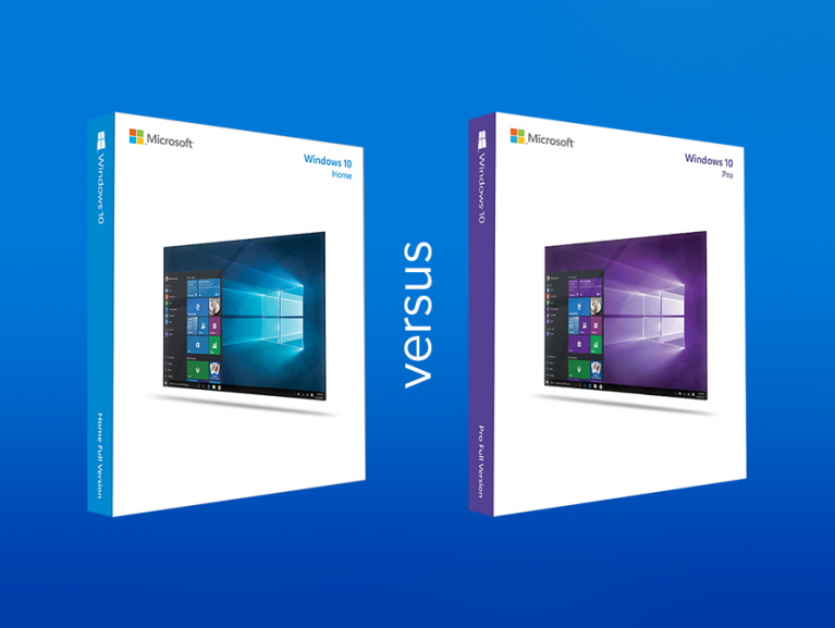 Ποιά είναι η διαφορά μεταξύ των Windows 10 Home και Pro?