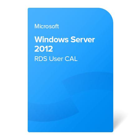 Windows Server 2012 RDS User CAL elektronički certifikat