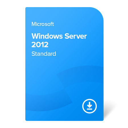 Windows Server 2012 Standard (2 CPU) elektronički certifikat