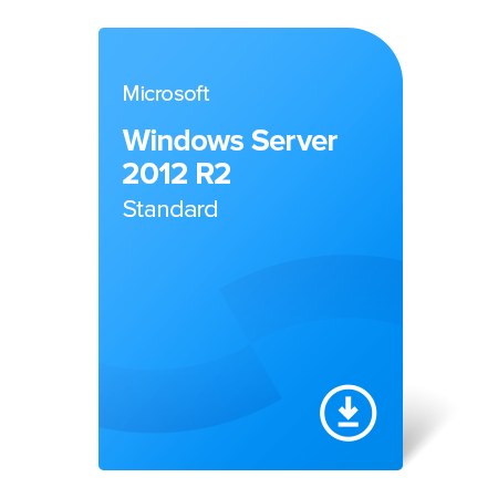 Windows Server 2012 R2 Standard (2 CPU) elektronički certifikat