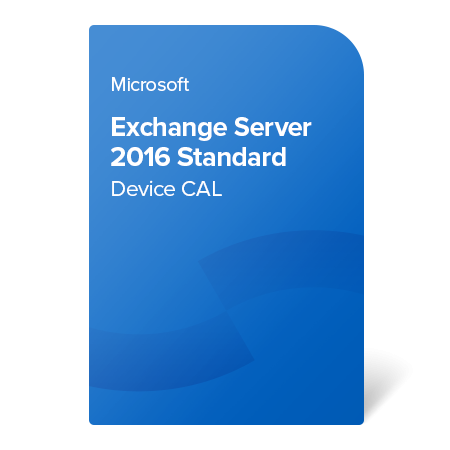 Exchange Server 2016 Standard Device CAL elektronički certifikat