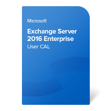 Exchange Server 2016 Enterprise User CAL elektronički certifikat