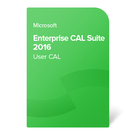 Enterprise CAL Suite 2016 User CAL digital certificate