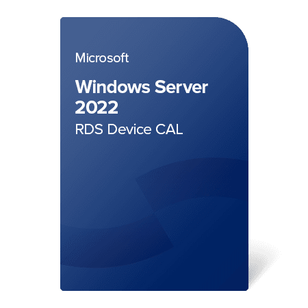 Windows Server 2022 RDS Device CAL digital certificate