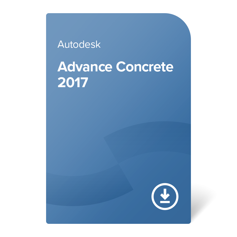 Autodesk Advance Concrete 2017 – trajno vlasništvo pojedinačna licenca (SLM)