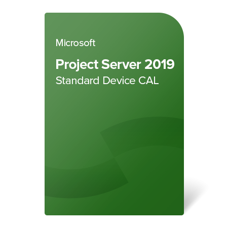 Project Server 2019 Standard Device CAL digital certificate