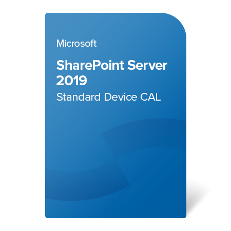 SharePoint Server 2019 Standard Device CAL digital certificate