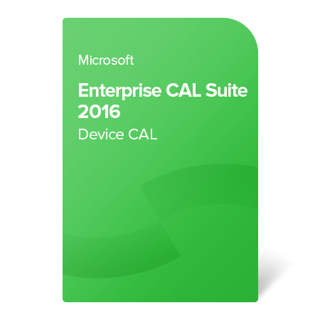 Enterprise CAL Suite 2016 Device CAL digital certificate