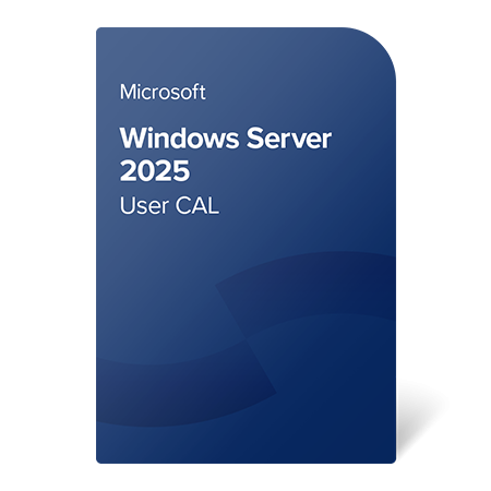Windows Server 2025 User CAL digital certificate