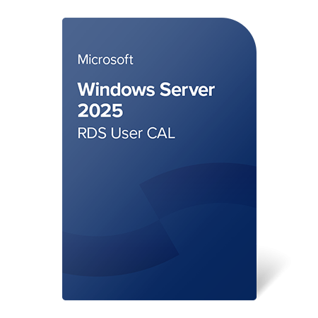 Windows Server 2025 RDS User CAL digital certificate