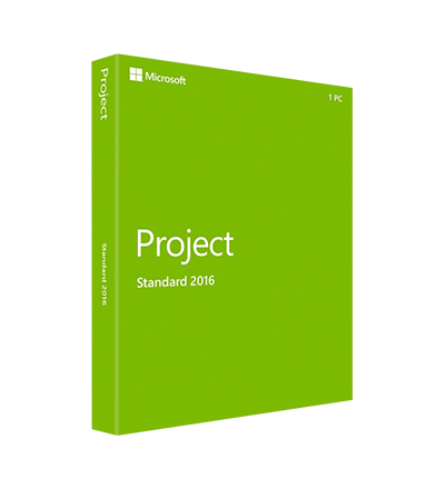 Microsoft Project 2016 Standard (Z9V-00342) certificat electronic