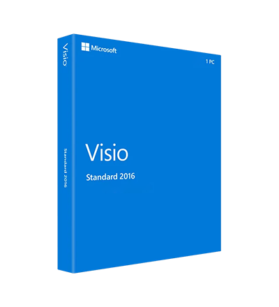 Microsoft Visio 2016 Standard (D86-05549) certificat electronic