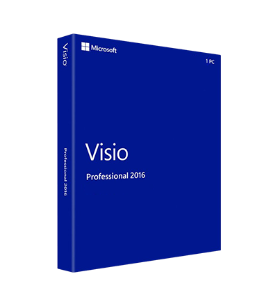 Microsoft Visio 2016 Professional (D87-07120) certificat electronic